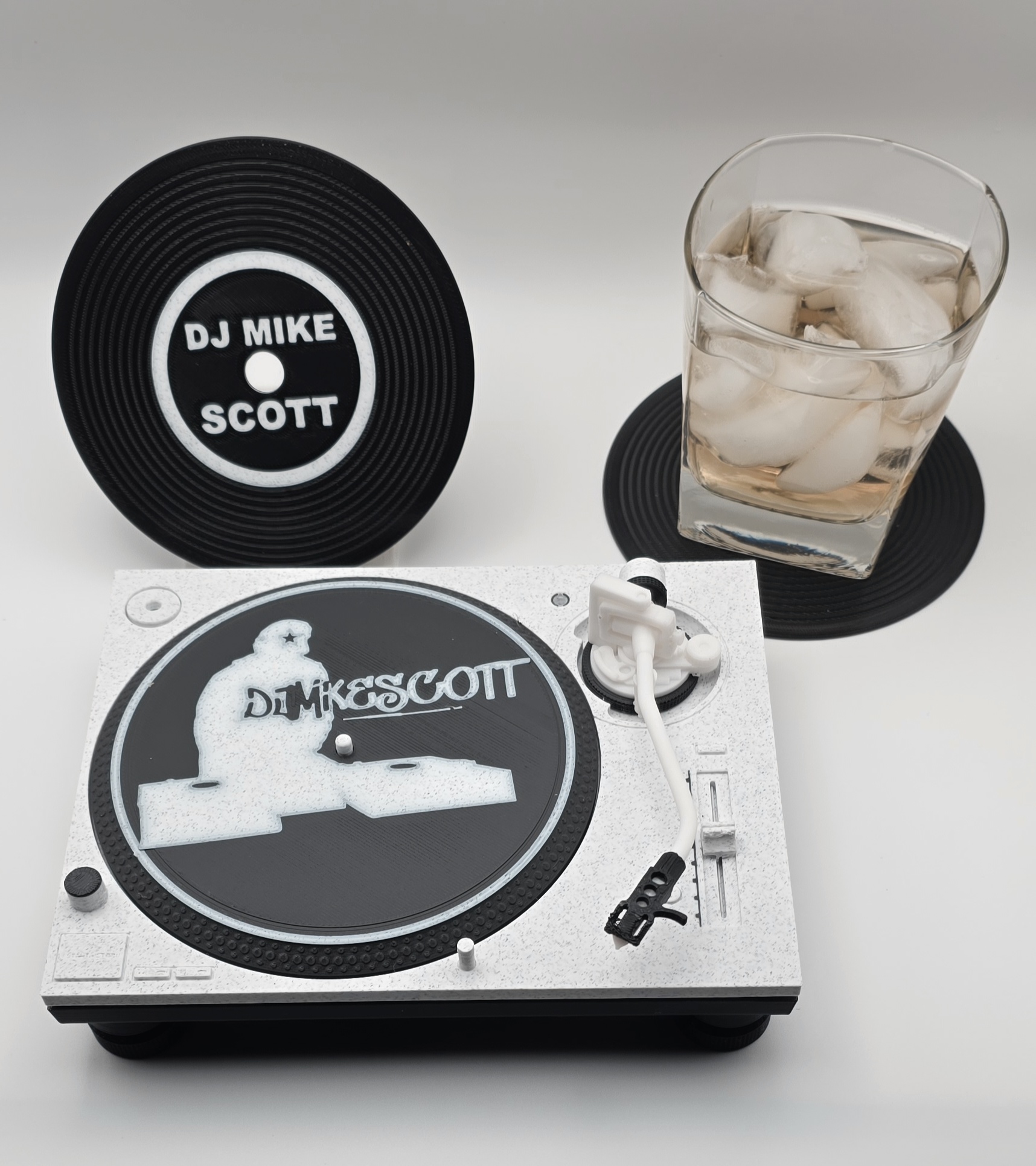 custom dj drink coasters