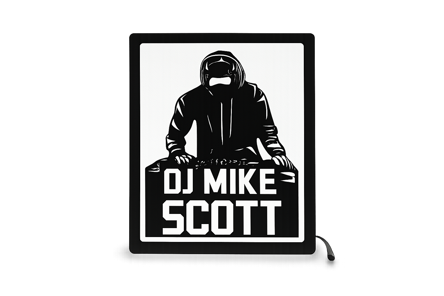 dj mike scott portrait